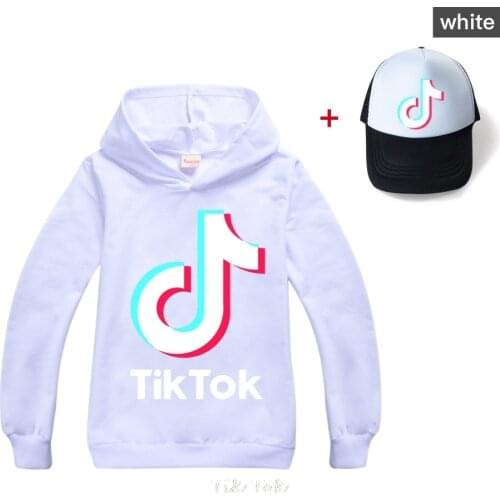 Childrens Spring and Autumn Long Sleeve Hoodie Tik Tok Girls Home Sweatshirt Boys Casual Fashion Sweatshirt kids clothes