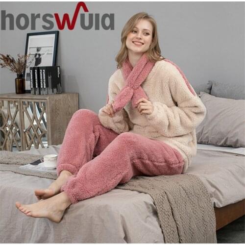 Horswula Women's Long Pajamas
