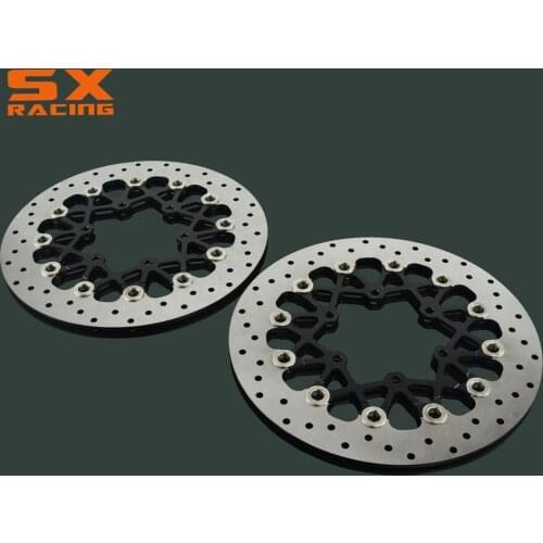 Motorcycle 310mm Front Floating Brake Disc Rotor 2 PCS For SUZUKI GSXR600 GSXR 600 GSXR750 GSXR 750 2008-2014 GSXR1000 2009-2014