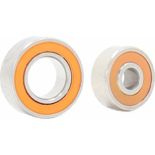 Fishing Wheel Modification 5x11x4mm 3X8X4mm ABEC-7 Stainless Steel Hybrid Ceramic Bearing DRY Ocean Fishing Reels Ball Bearings