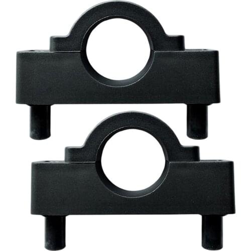 Set of 2 Kayak Inflatable Outrigger Stabilizer Mount Rod Holder Clip Clamps & Screws - Easy to Install