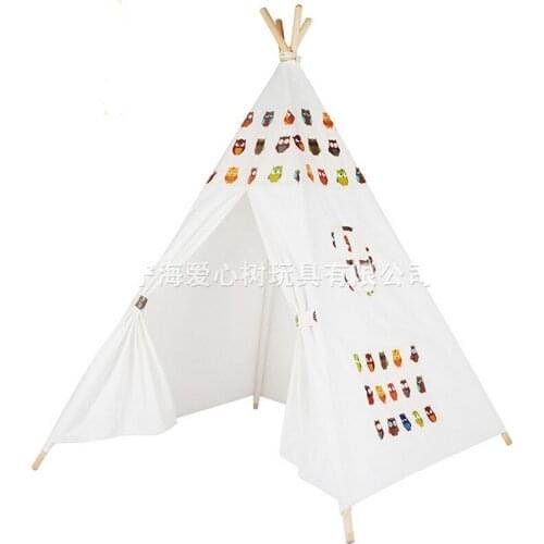 2016 new design game tents children tents Indoor small tent dollhouse teepee house