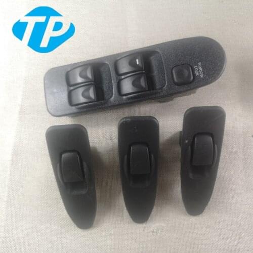 For Mitsubishi Window Switch Front Left Right For Mitsubishi Carisma 5 Buttons MR740599 MR792851 Sets For Mitsubishi Space Star