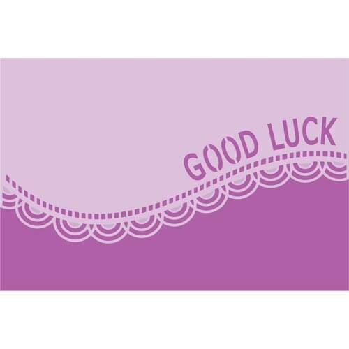 Good Luck Letter Lace Metal Cutting Dies Cut Die Mold Card Scrapbook Paper Craft Knife Mould Blade Punch Stencils 2021 New