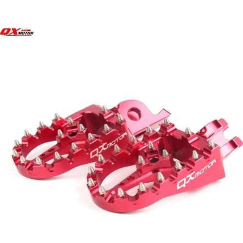 Billet Foot Pegs Footrest For CR CRF 125 250 150R 250R 250X 250M 250L 450R 450X Motor Dirt Bike MX Motocross Free Shipping