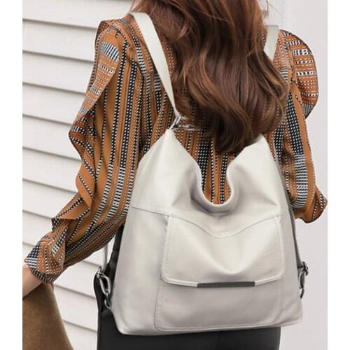 Summer Style Women Leather Backpacks Shoulder Bag Female Backpack Ladies Travel Backpack Mochilas School Bags For Teenage Girls
