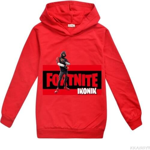 Fortnites Boys and Girls Long Sleeve Hooded Sweatshirts Childrens Hoodies Street Style Games Clothes