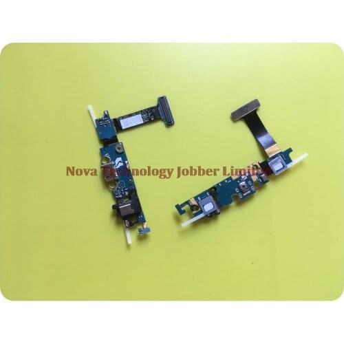 Wyieno 10pcs/lot tested For Samsung Galaxy S6 edge G925i Dock Charger Charging USB Port Connector with Headphone Jack Flex Cable