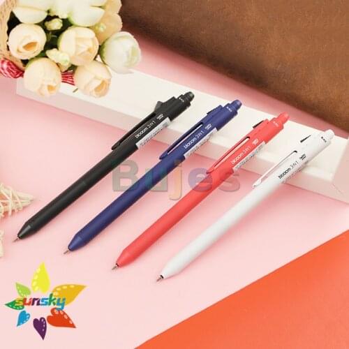 Japan OHTO blooom 3 in1 gravity induction multifunctional pen ballpoint pen automatic pencil business signature with eraser
