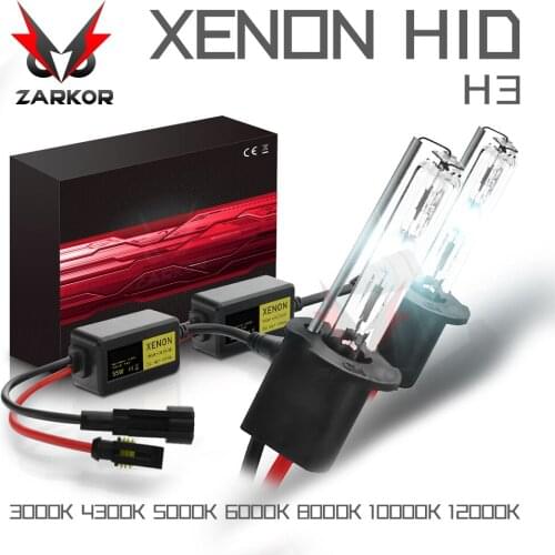Zarkor H1 H3 H7 H11 9005 9006 D2S 12V 35W HID Xenon Light Bulb Car Auto Headlight 4300K 5000K 6000K 8000K 10000K 12000K 12V DC