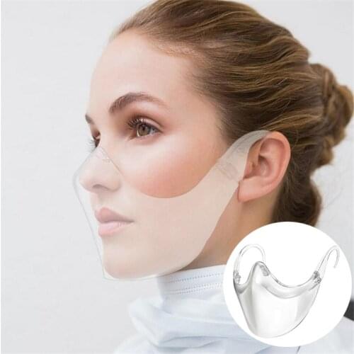 Anti-Oil-Splash Fog Face Mask Kitchen Cooking Tool Anti Droplet Protection Face Shield Splatter Screen Protector Mouth Cover 1pc