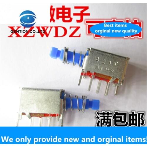 10pcs 100% orginal new SPPJ320600 self-locking switch 6-pin push switch dual switch