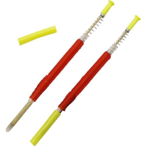 100 Pcs Beekeeping Tools Bee Bee Pin With A Shift Coil Shift Bee Pin All-plastic Move The Needle Cannula Worm Durable Bee Tools