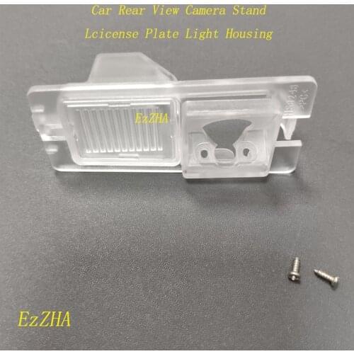 EzZHA Car Rear View Camera Bracket License Plate Mount For SsangYong Rexton Kyron Korando Actyon Sports Rodius