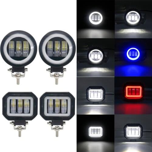 2PCS 30W Car Headlight Auto Driving Fog Light Car Led Working Light for 4WD ATV SUV UTV UTE Off Roads Lights Work Lamp 12V