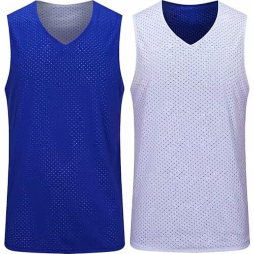 Double-sided Wearable Basketball Jersey Uniforms double-deck Quick-drying Men Sports Shirts Adult Kids Basketball Jerseys