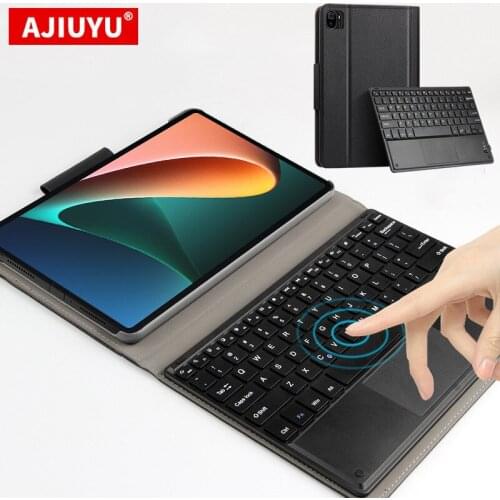 Case For Xiaomi MiPad 5 Pro Bluetooth keyboard Protective Cover PU Leather Mi Pad 5 Pro / Pad5 11 inch 2021 Tablet Skin Cases