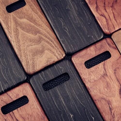 For Samsung Galaxy S10 /S10+/S10e S20/S20+/S20 S21 Ultra walnut Enony Wood Rosewood vintage MAHOGANY Wooden Back Slim Case Cover
