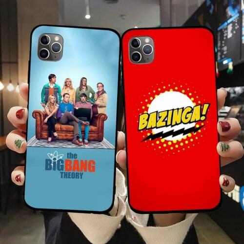 The Big Bang Theory Phone Case for iPhone 11 12 pro MINI XS MAX 8 7 6 6S Plus X 5S SE 2020 XR