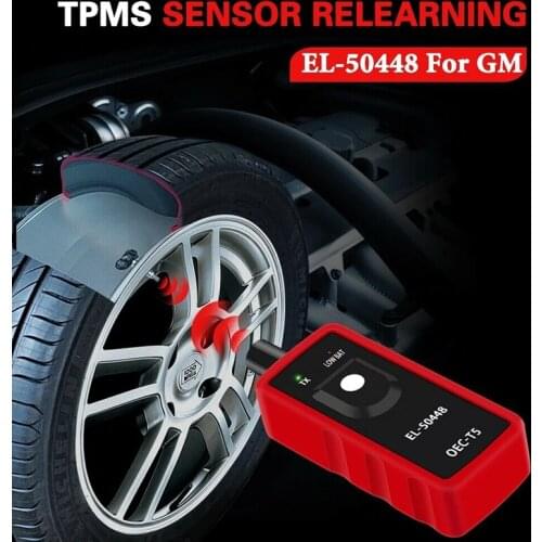 EL50448 TPMS Sensor Relearning Car Electronic Tire Pressure Monitor Sensor Reset for GM Opel Buick Chevrolet Car Inspection Tool