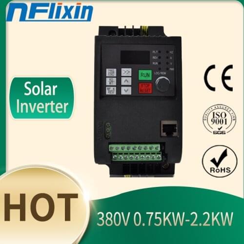 Hot Solar Solar Pump 7.5kwDC to AC 380v Inverter Frequency Inverters For Submersible Motors And Pumps