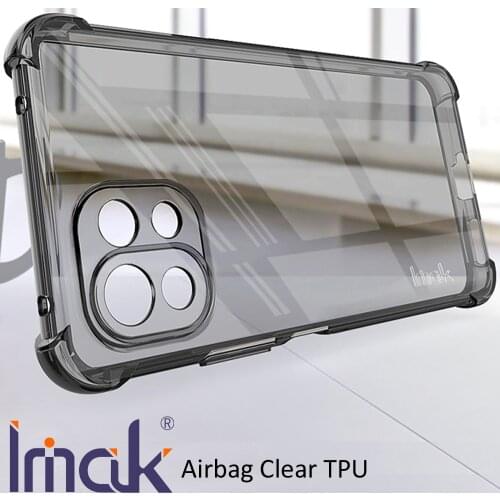 IMAK Airbag Case For Xiaomi Mi 11 Mi11 Lite Drop resistance Soft TPU Silicone Clear Transparent Cover