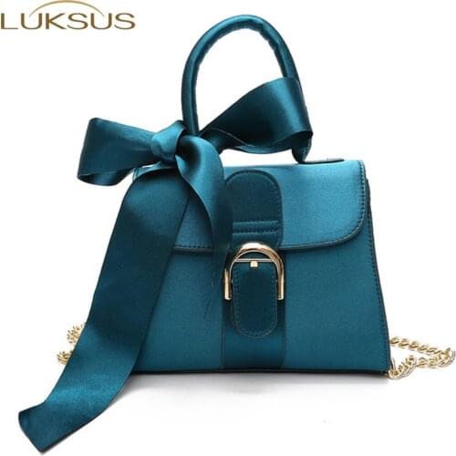 LUKSUS Blue Women's Bags