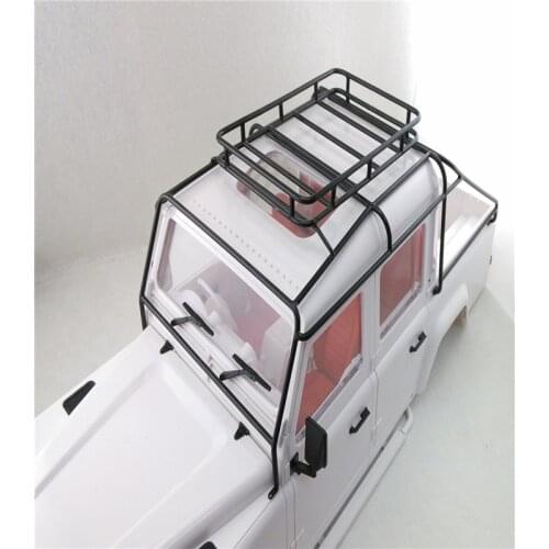 Metal Roll Cage Luggage Tray For 1/10 SCALE RC8WD RC Land Rover Defender D110 D130 JK 5 Doors PICK UP Hard Body