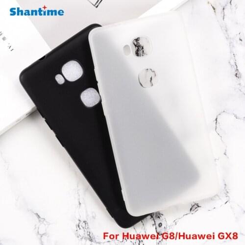 For Huawei G8 Gel Pudding Silicone Phone Protective Back Shell For Huawei GX8 Soft TPU Case