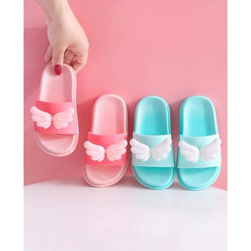 Childrens Slippers Summer Girls And Boys Beach Shoes Kids Non-slip Soft Sole Baby Cute Sandals סנדלים לילדים 2021