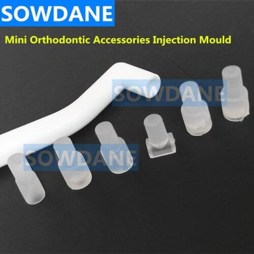 Dental Mini Orthodontic Accessories Injesction Mould Pattern Orthodontic Dental Accessories Model Lingual Mold