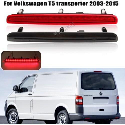 Car Auto High Level Additional Brake Light Stop Lamp For Volkswagen Multivan T5 2003-2015 7E0945097A With Red Lens Warning Light