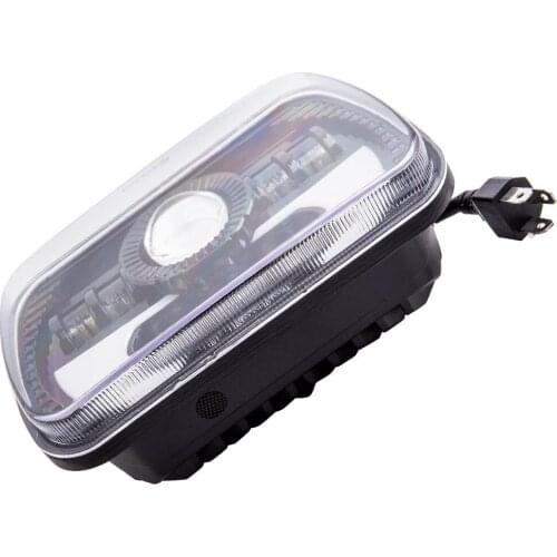 5x7" 7x6" LED Headlight Hi/Lo Beam Halo DRL H6014 H6054 H6054LL 69822 6052 6053