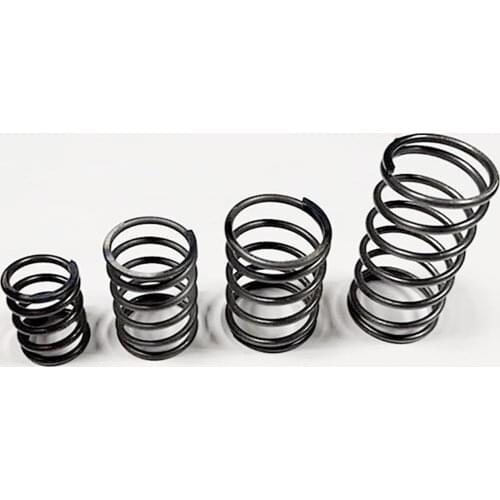 1x6mm Compressed Springs, 1mm Wire Diameter x 6mm Outer Diameter x (5-50)mm Free Length, Spring Steel Extension Spring, 10PCS