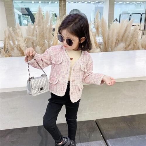 OUTERWEAR COAT JACKET Polyester full sleeve Casual Fshion Delicate Comfortable thick Winter Girls Clothes for Children