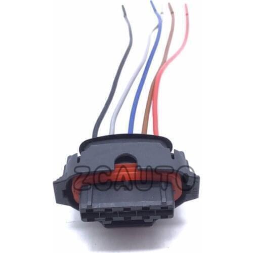 0281002180 Mass Air Flow Maf Sensor Meter Connector Plug For Opel Vauxhall Astra G Combo Corsa Omega B Vectra Zafira 1.7 2.0 DTI