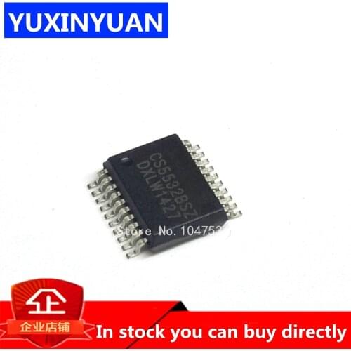 1pcs CS5532BSZ CS5532BS CS5532 CS5532ASZ CS5532-ASZ CS5532-BSZ IC ADC 24BIT 2CH W/LNA 20SSOP