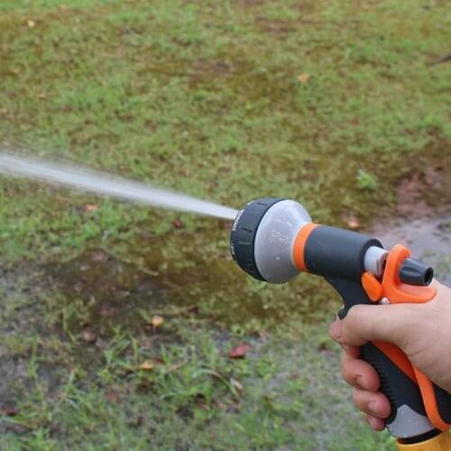 8 Mode Watering Gun Garden Hose Spray Nozzle Plant Yard Car Washer Cleaning Tool Watering Sprinkler for Garden Accessories