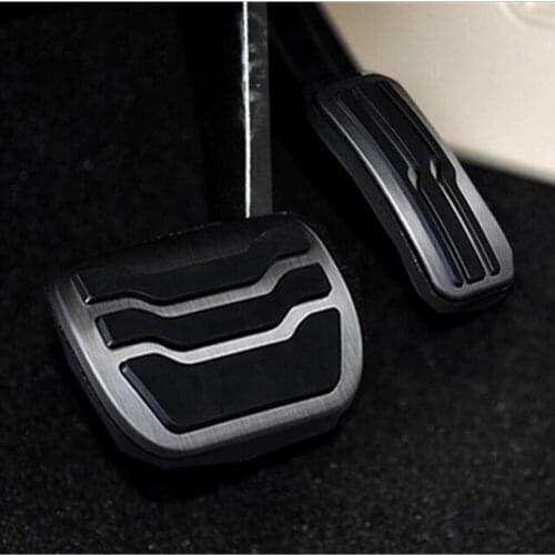 Car Styling AT Car Pedals for Ford Everest Endeavour Raider Ranger 2016 2017 2018 2019 2020 Stainless Brake Accelerator Pedal