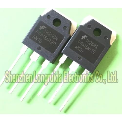 10PCS FGA15N120ANTD FGA15N120 TO-247 IGBT TRANSISTOR 15A 1200V