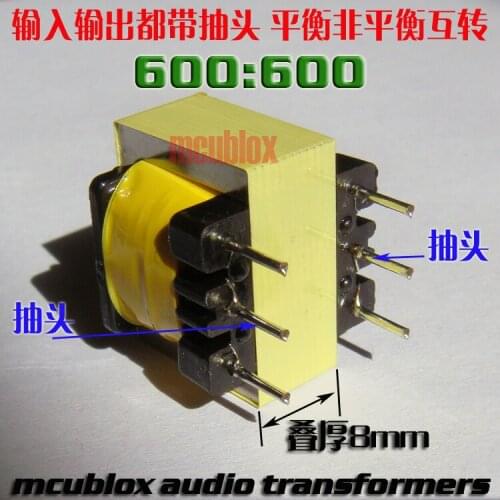 Mcublox Permalloy Audio Transformer Audio Isolation Filter Isolation to Noise MX1968