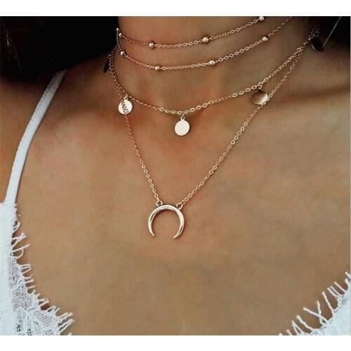 Fashion Charm Jewelry Women Choker Hot Statement Bib Pendant Necklace Chain Women Gift Pendant Wedding Party Jewelly