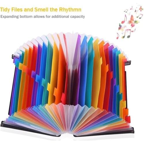 Expanding File Folder A4 Organizer Portable Business File Office Supplies Document Holder Carpeta Archivador
