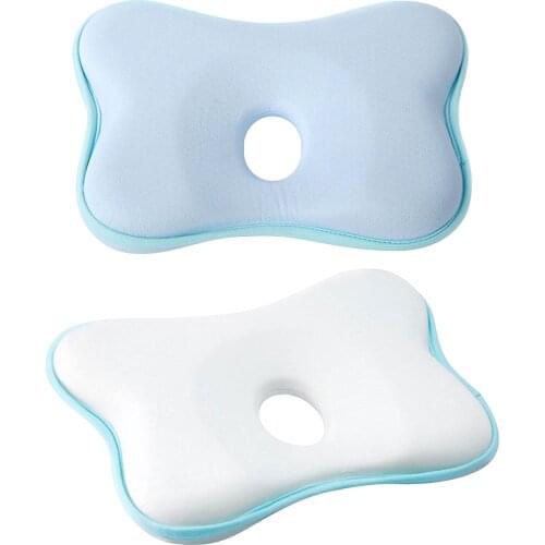 Newborn Baby Head Shaping Pillow Preventing Flat Head Syndrome 3D Baby Breathable Pillow Sleeping Memory Cotton Newborn Pillow