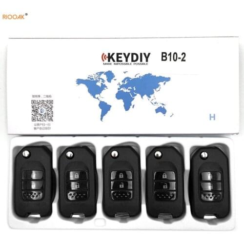 KEYDIY 5PCS KD B10-2 2 Button B series Universial Remote For KD900/KD-X2/URG200/KD MINI/KD200 B Series Remote honda civic ford
