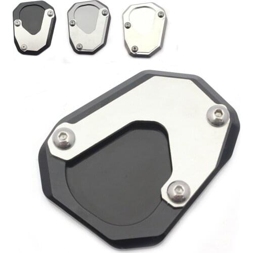 Motorcycle Aluminum Kickstand Side Stand Plate Extension Pad Motor For BMW R NineT R9T 2014 2015 2016 2017 2018 2019