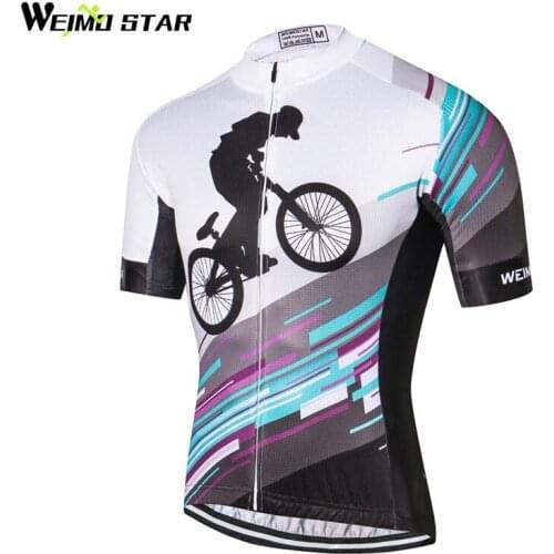 Weimostar pro team Cycling Jersey Men Short Sleeve Cycling Clothing Bicycle Clothes Quick Dry Road mtb Bike Jersey Ropa Ciclismo