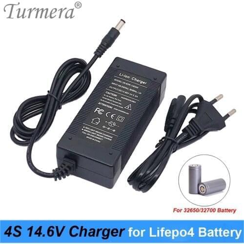 14.6V 3A LiFePO4 charger 4Series 12V 3A Lifepo4 battery charger 14.4V battery smart charger For Electric bike battery Lifepo4