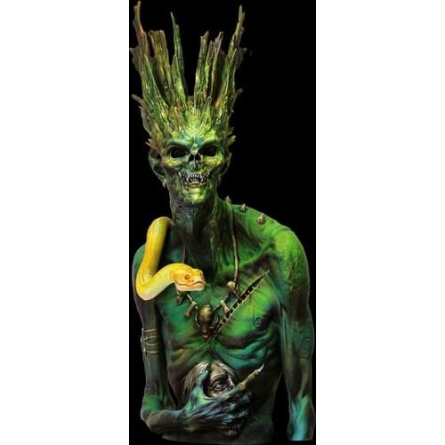 1/10 Ydrasil, Resin Model Bust GK, Science fiction theme, Unassembled and unpainted kit