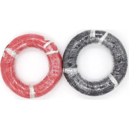 400 meter 22AWG Red and Black Silicon Wire Heatproof Soft Silicone Wire Cable